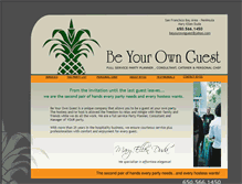 Tablet Screenshot of beyourownguest.com